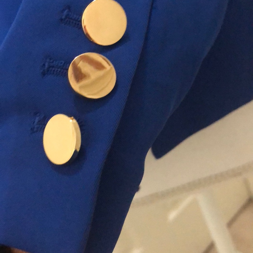 Calvin Klein Petite Zip-Pocket Crepe Jacket - Picture 5 of 10